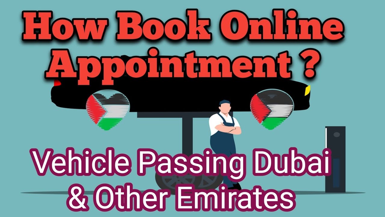 How Book Appointment Vehicle Passing / Inspection Dubai and Other Emirates ll Dubai Car Passing Book