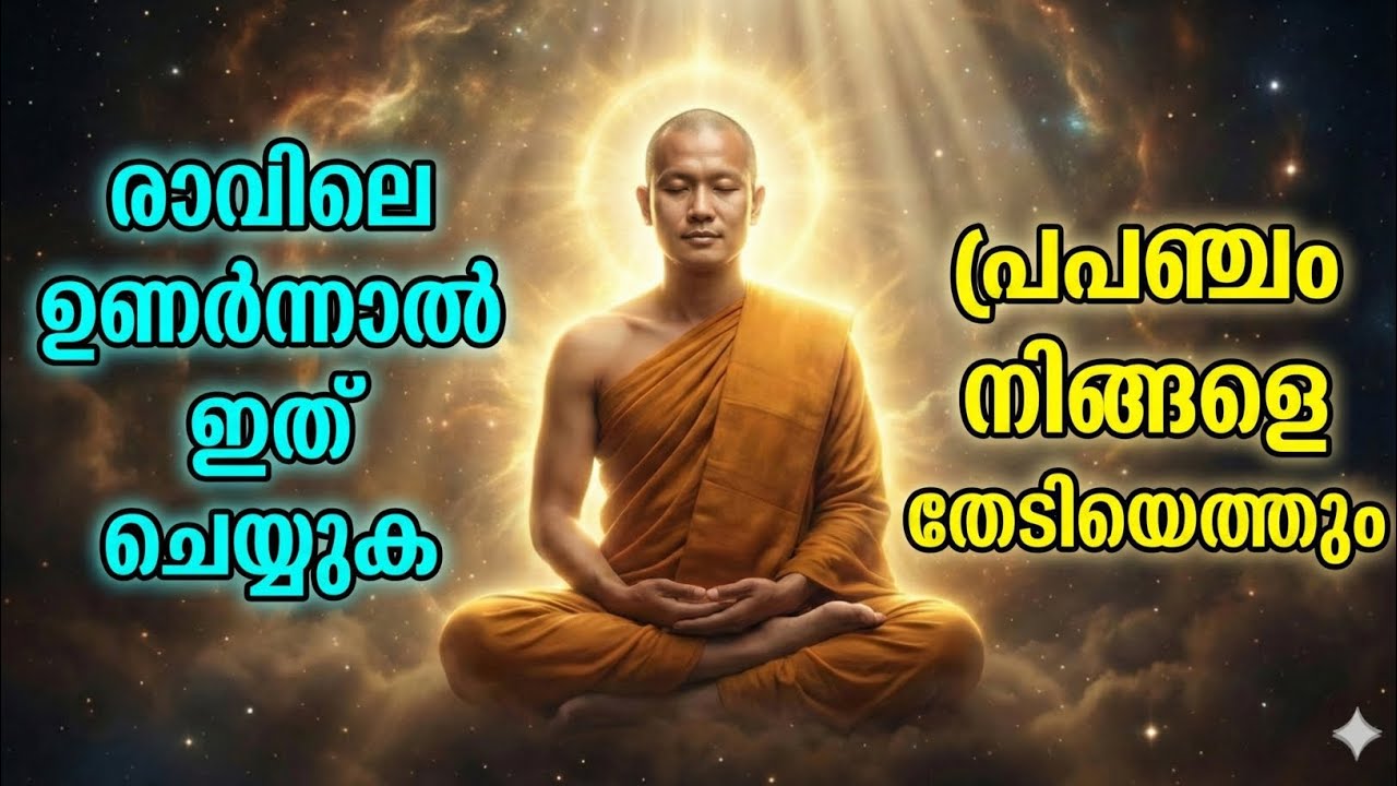 🌅 രാവിലെ ഉണരുമ്പോൾ ഈ ഒരു കാര്യം ചെയ്താൽ ജീവിതം മാറും | പ്രപഞ്ച രഹസ്യം