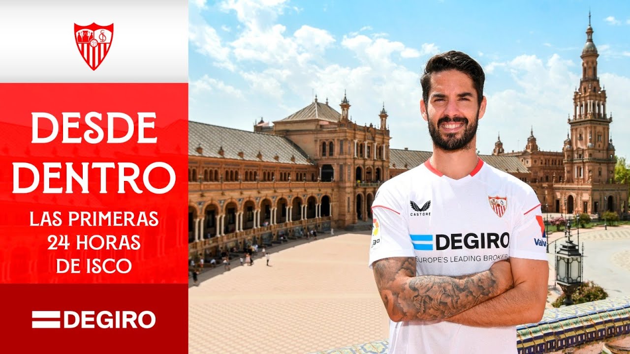 El primer día de Isco Alarcón como sevillista