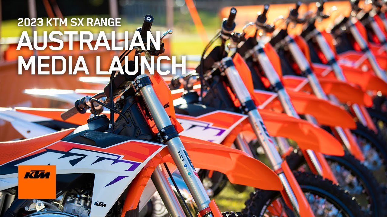 2023 KTM SX RANGE Australian Media Launch | KTM