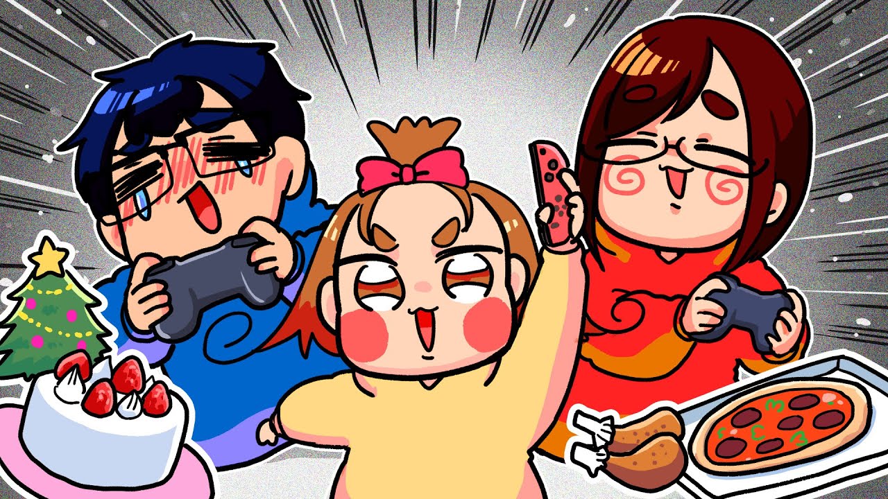 【癒やし】娘と一緒にゲームする時間が最高に幸せです…
