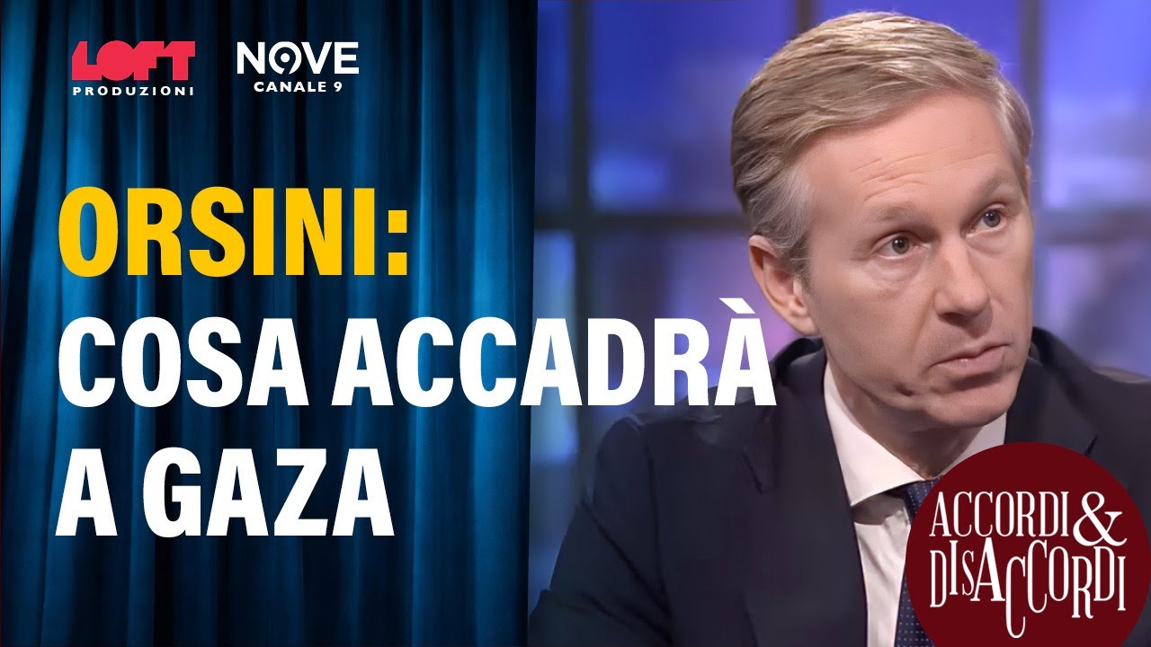 Orsini: cosa accadrà a Gaza