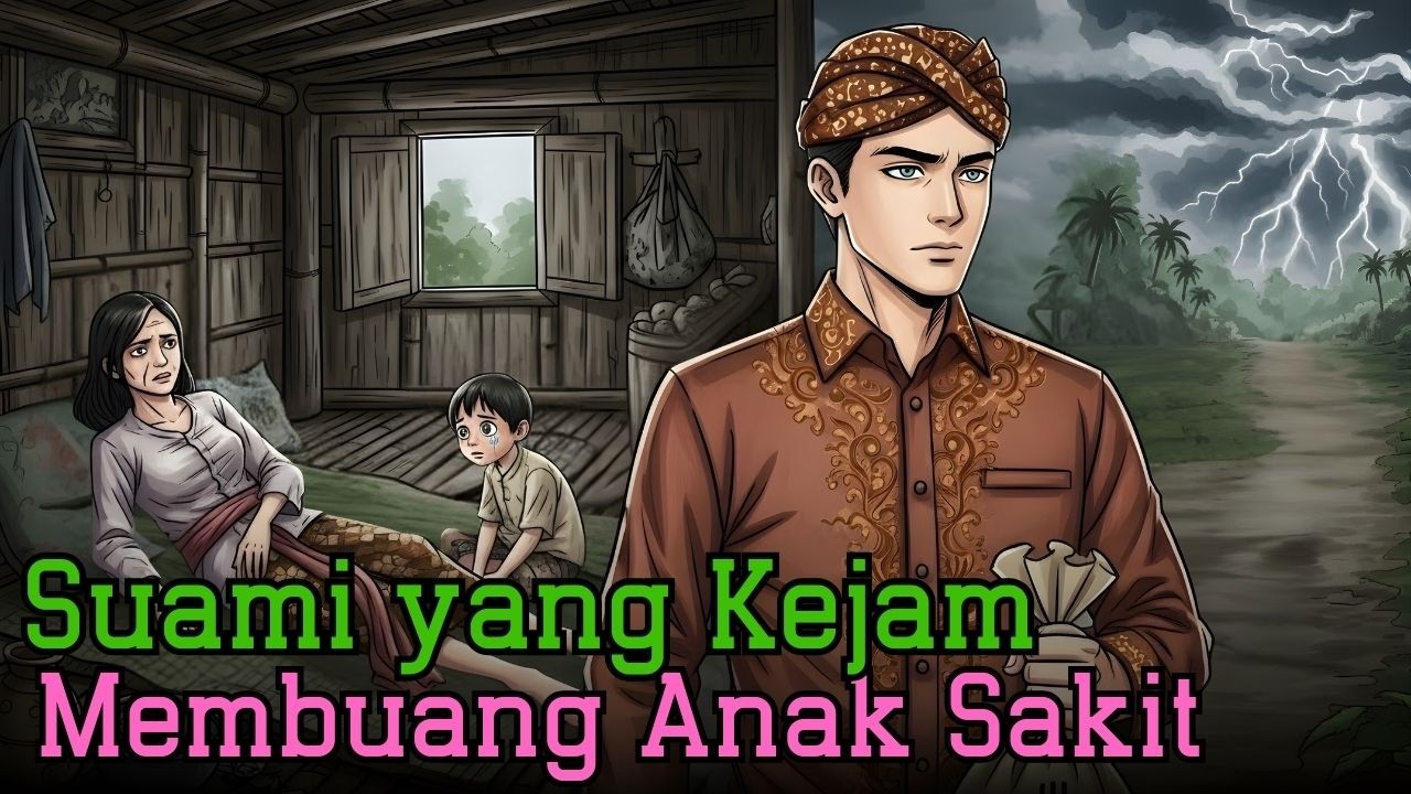 Seorang Pria Meninggalkan Istri dan Anak yang Sakit Demi Kepentingan Pribadi