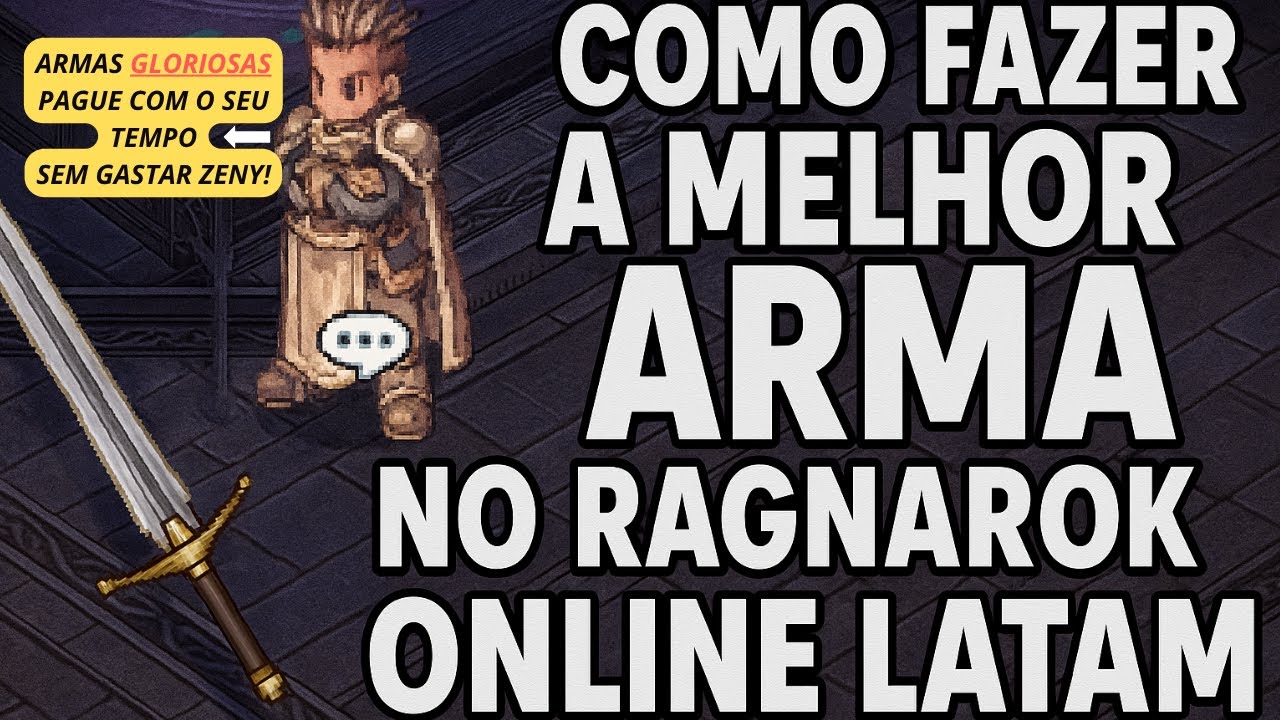COMO FAZER A MELHOR ARMA PVP DO RAGNAROK (KVM) com o NOVO MÉTODO! [Tutorial Completo LATAM]