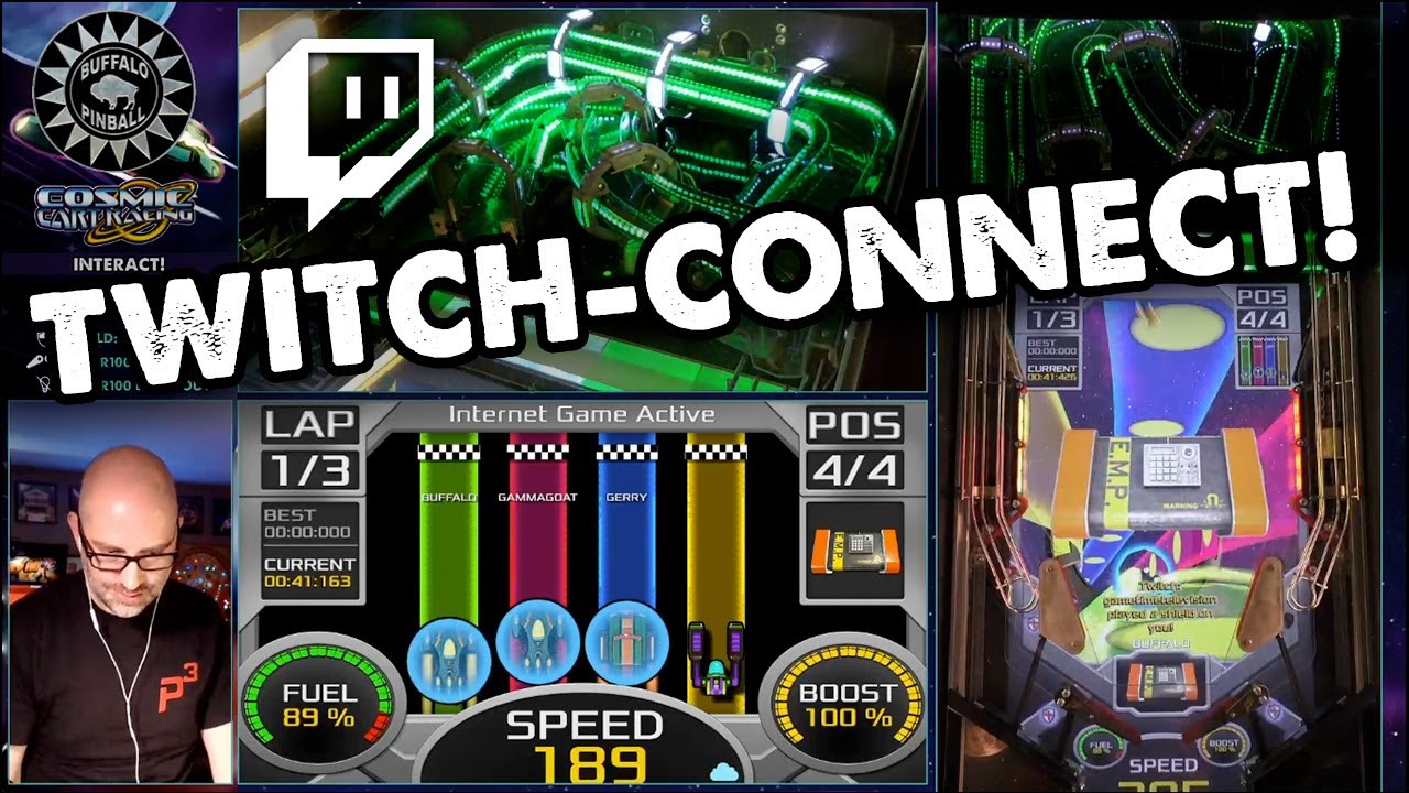 Twitch-connected pinball machine!