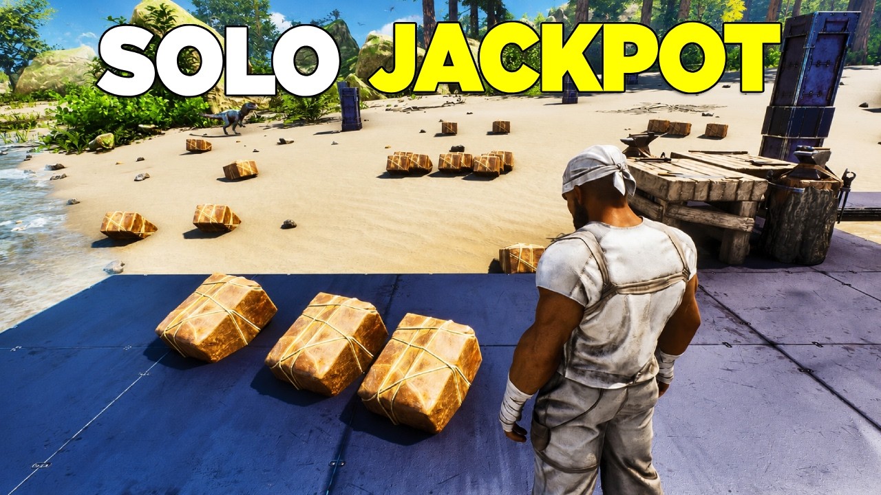 I Found a Decayed Base on Official ARK and Got INSANELY Lucky!