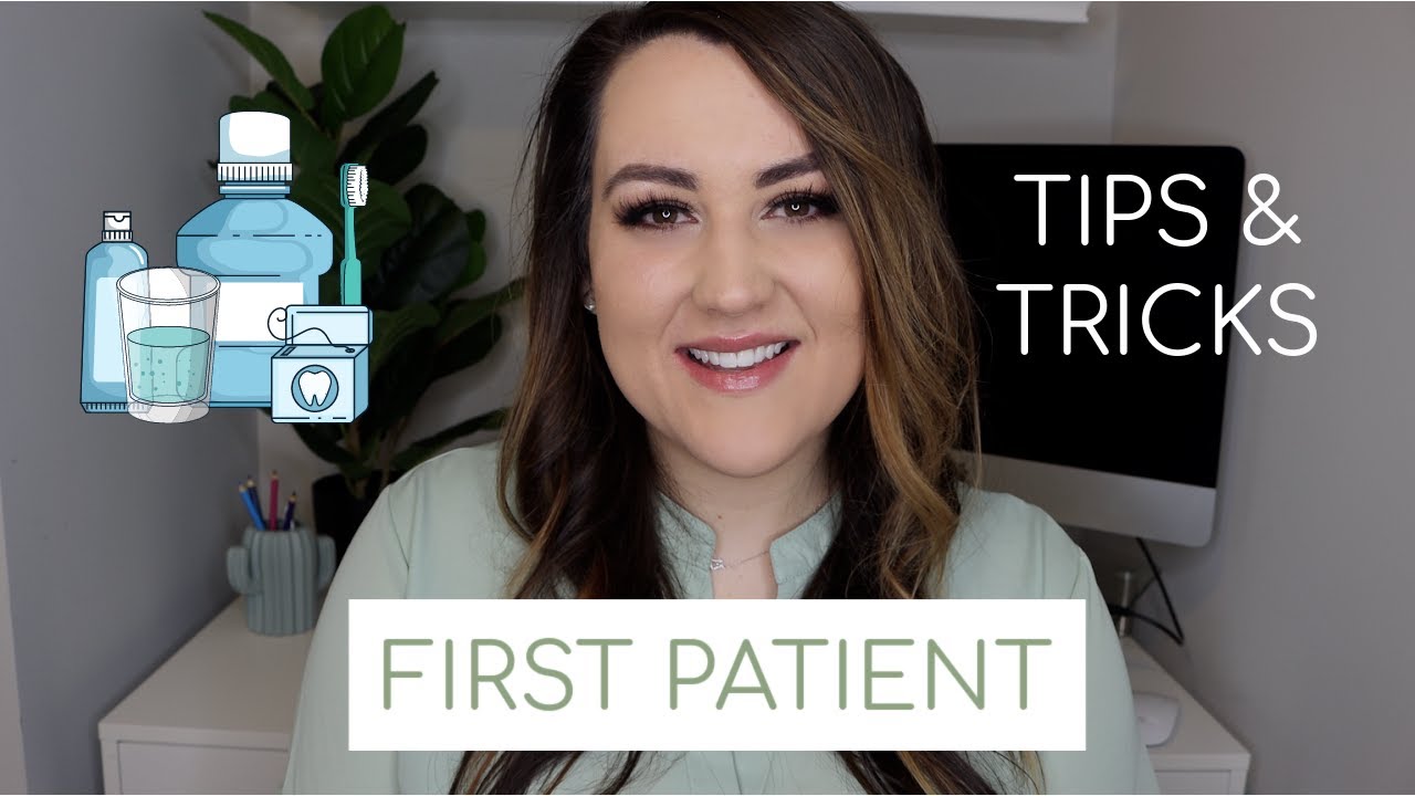 FIRST HYGIENE PATIENT TIPS & TRICKS | DENTAL HYGIENE SCHOOL