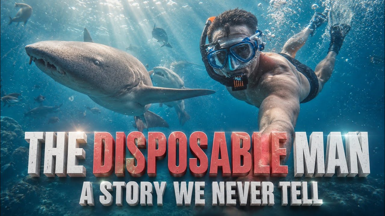 The disposable man - Diving with sharks
