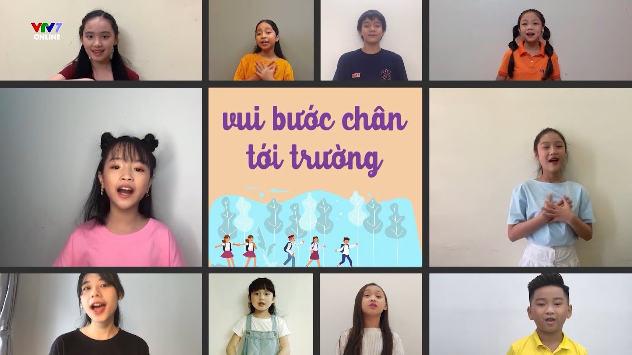 Bài hát Đường đến trường 2021 | Cùng góp giọng từ khắp nơi trên toàn quốc