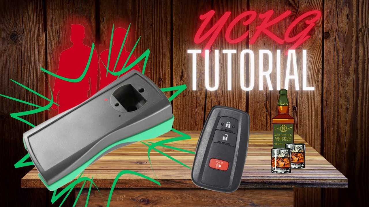 How-to Re-use Locked Toyota Smart Keys Using Scorpio-LK Tango Transponder Programer | YCKG Tutorial