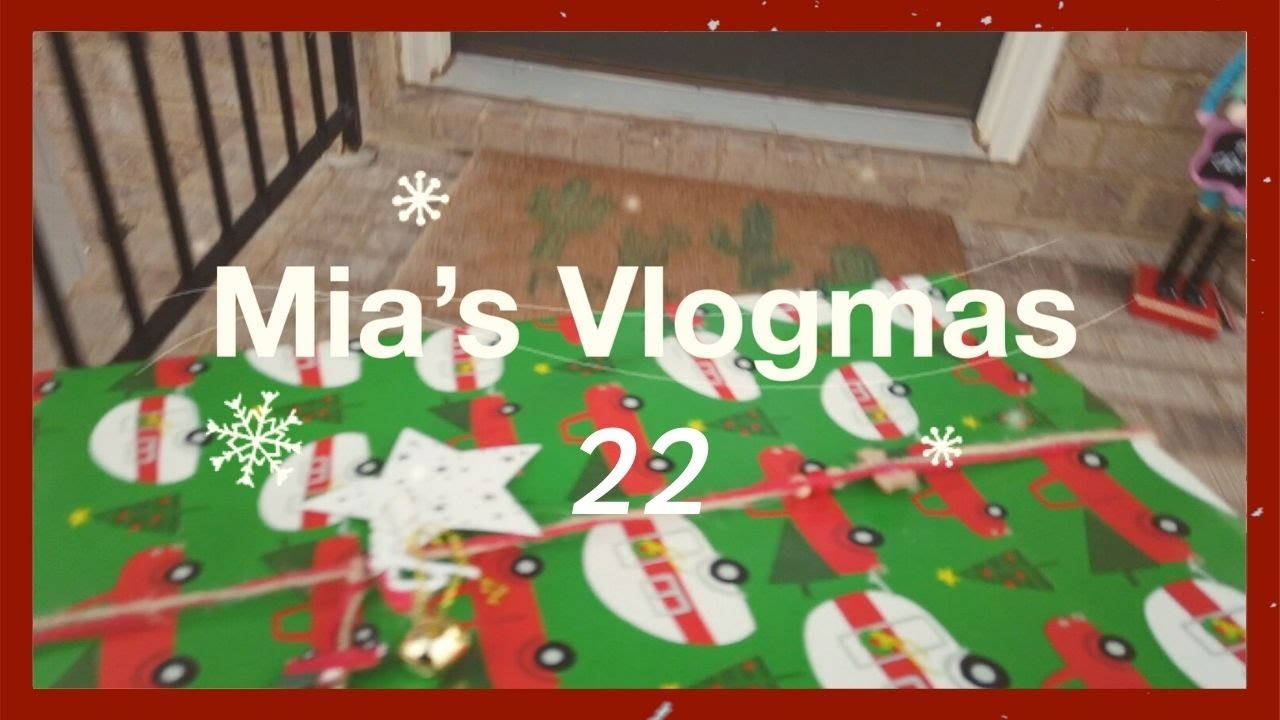 Mia's Vlogmas day 22 | Secret Santa太难了 | 偷偷送礼物被抓包的一天