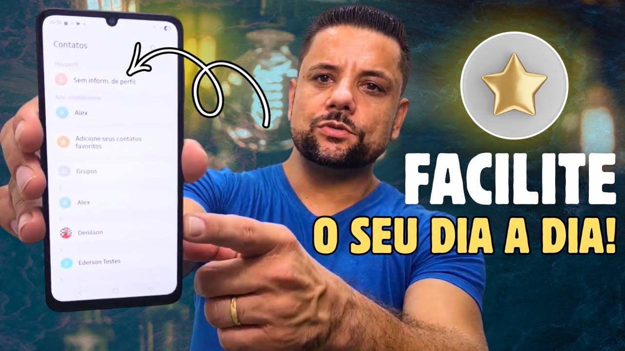 CONTATOS RÁPIDOS! 📞Descubra O Jeito Mais Fácil De Favoritar Contatos No Celular Galaxy A07