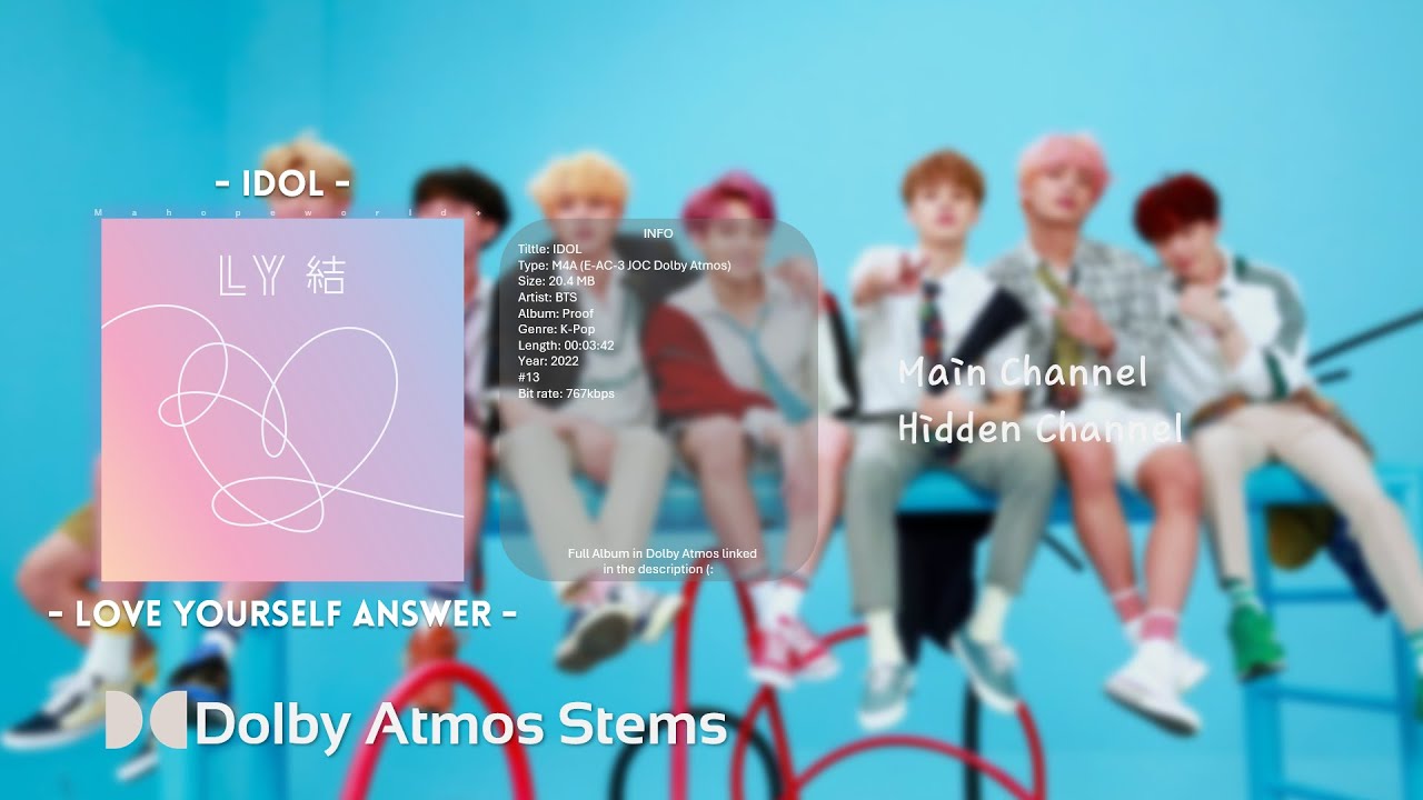 BTS - IDOL (Dolby Atmos Stems)