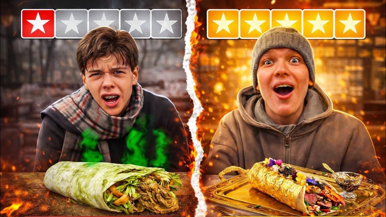 МЫ СЪЕЛИ САМЫЙ ХУДШИЙ ДОНЕР ГЕРМАНИИ! 1 ⭐️ против 5 ⭐️ 