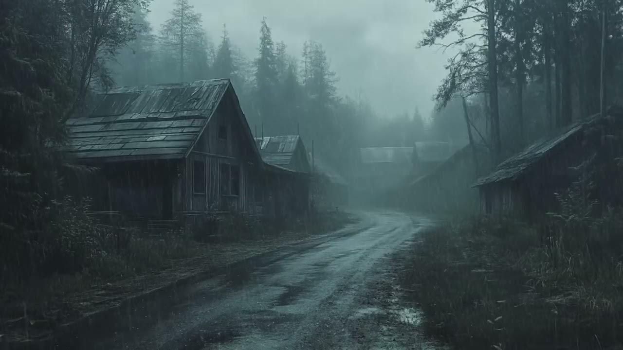 Say Goodbye to Stress and Insomnia with Heavy Rain in the Forest | Natural Ambience for Deep Sleep
