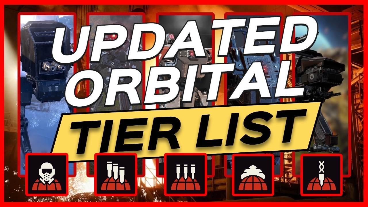 HELLDIVERS 2 | THE BEST & HONEST AUTOMATONS ORBITAL TIER LIST | CYBERSTAN EDITION