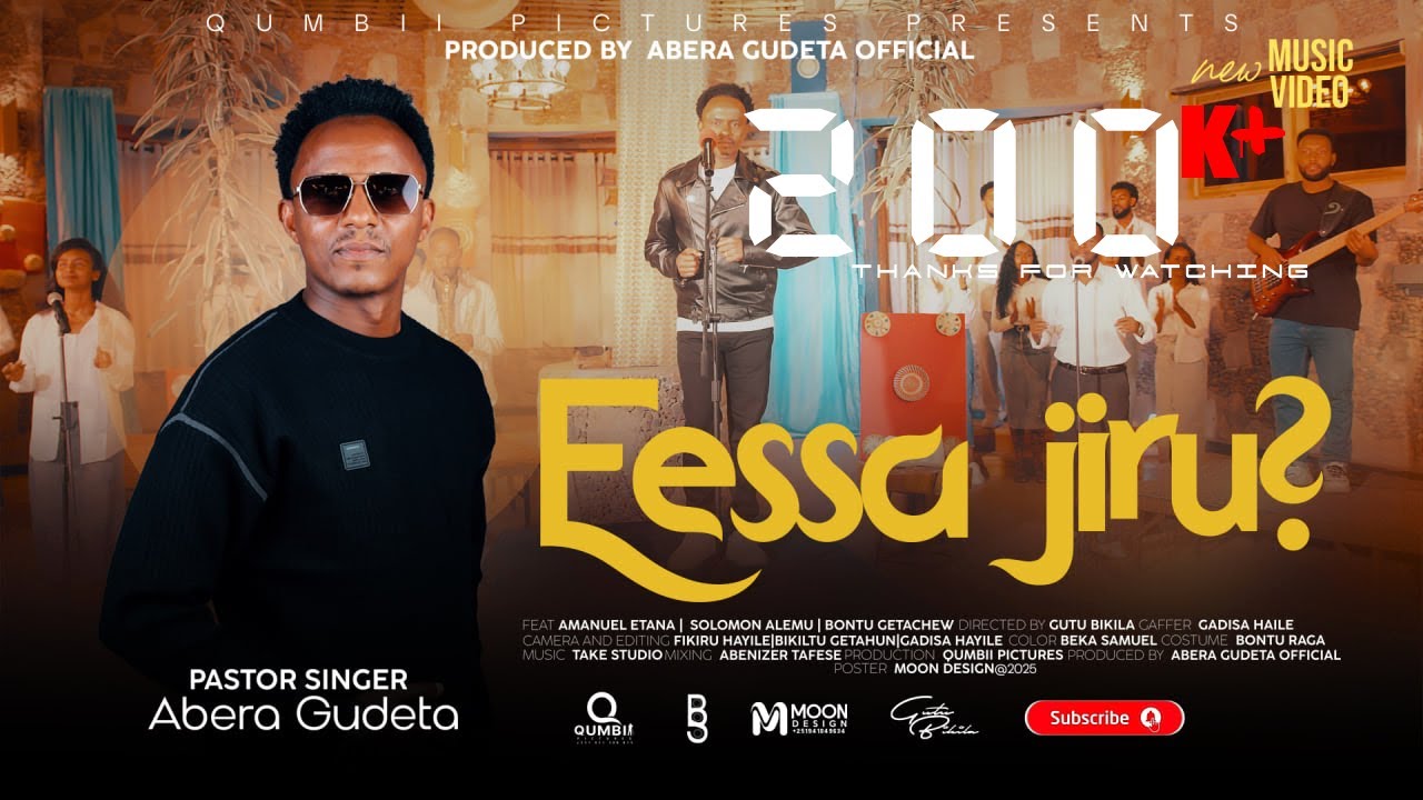 Abera Gudeta | Eessa Jiru ? | New Afaan Oromo Official Music Video 2025/2017