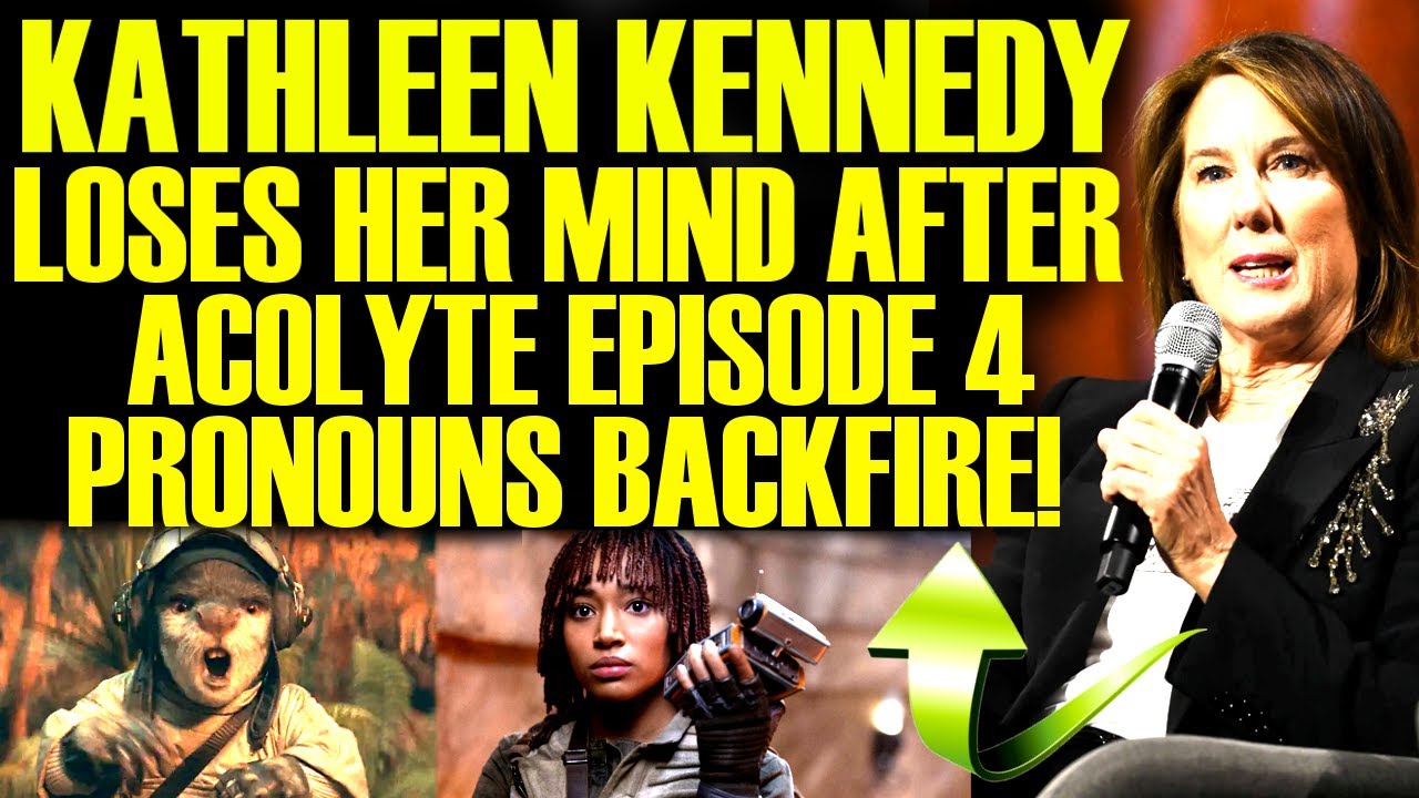 KATHLEEN KENNEDY LOSES IT AFTER ACOLYTE EPISODE 4 PRONOUNS BACKFIRE! LUCASFILM DOUBLES DOWN