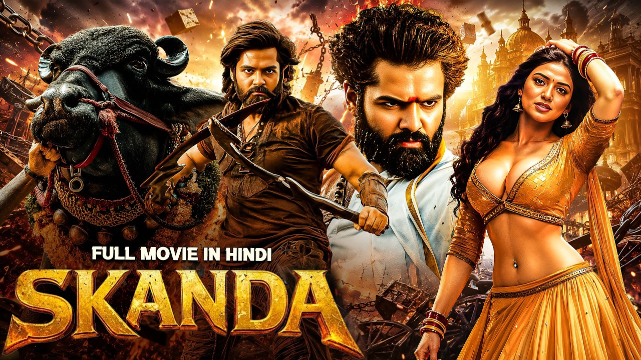 SKANDA 2026 | Ram Pothineni, Sreeleela | Action Thriller South Hindi Dubbed Movie | South Full Movie