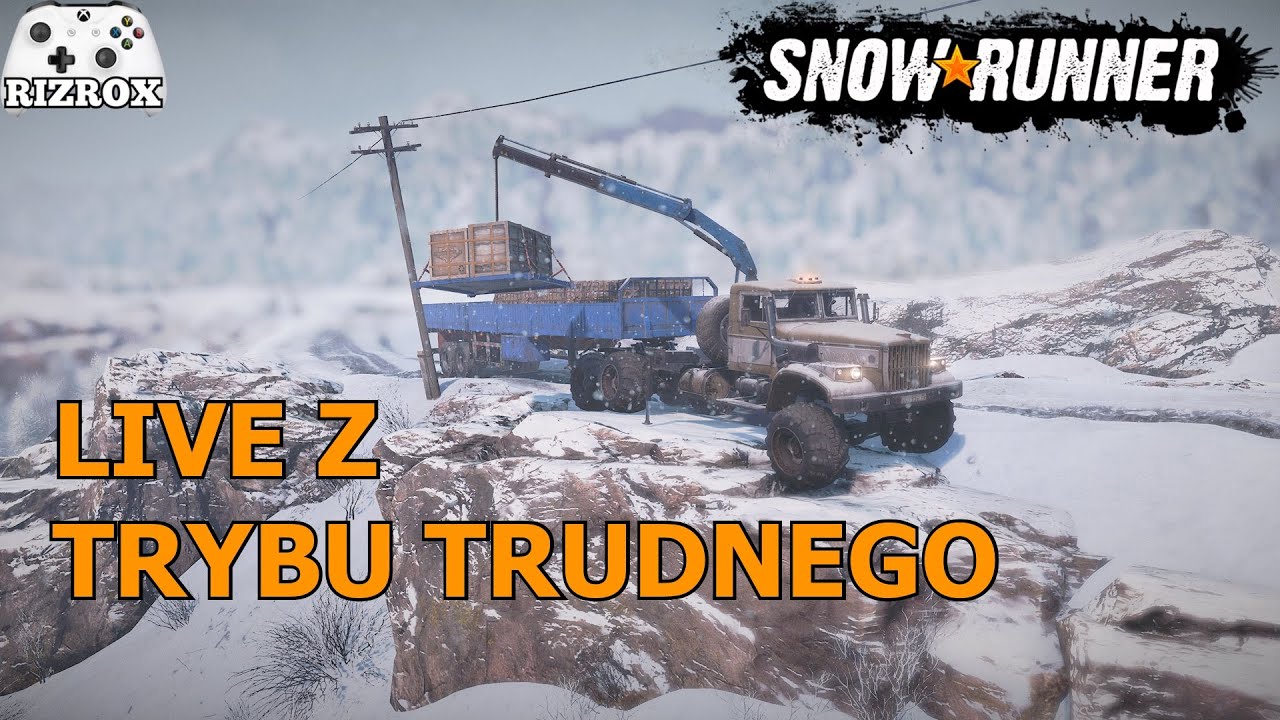 SnowRunner LIVE z trybu trudnego