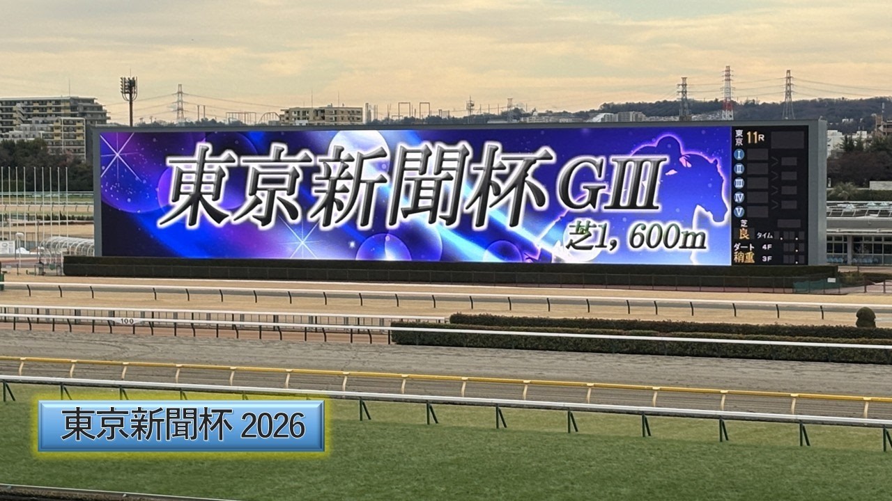 【代替競馬】2026年 東京新聞杯 | トロヴァトーレ | ラヴァンダ | ウォーターリヒト | 現地レース映像 | 東京競馬場 | スマシ観戦