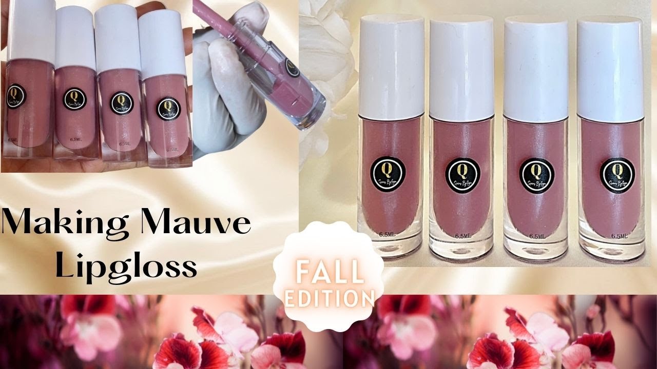 DIY LIPGLOSS: MAKING MAUVE LIPGLOSS / FALL EDITION