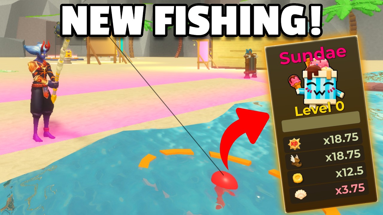NEW Fishing Update in Giant Simulator Reborn! 🎣