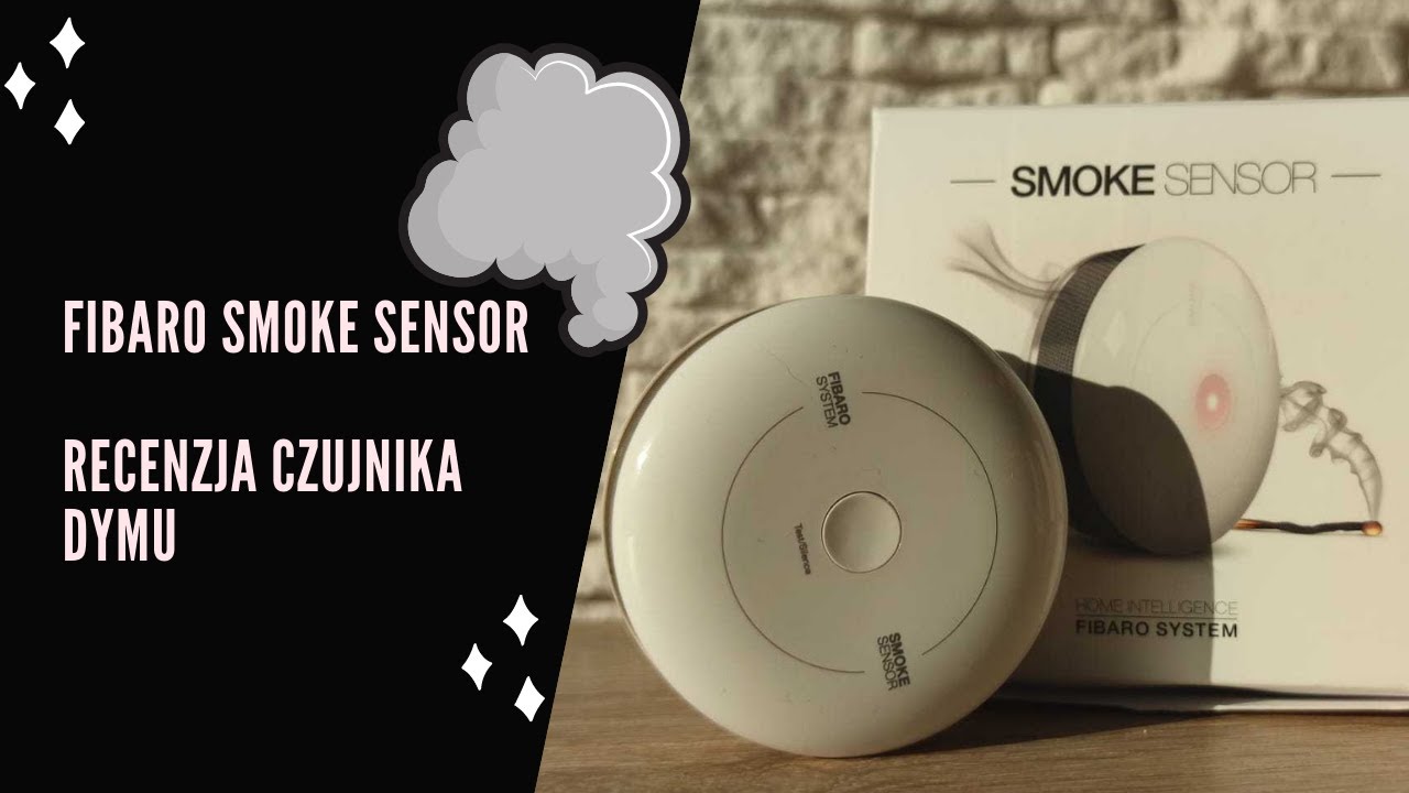 FIBARO Smoke Sensor - Recenzja Czujnika Dymu [ENG SUBS]