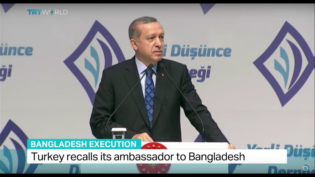 Turkey recalls its ambassador to Bangladesh after execution of Motiur Rahman Nizami