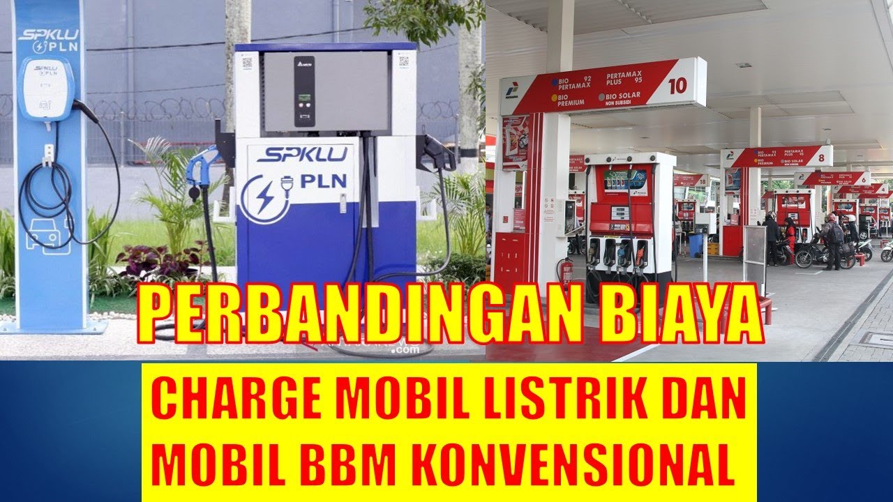 PERBANDINGAN Biaya Charge Mobil Listrik dan Biaya BBM Mobil