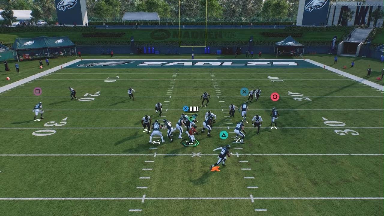 Saquon Barkley reverse hurdle and Madden, 26.