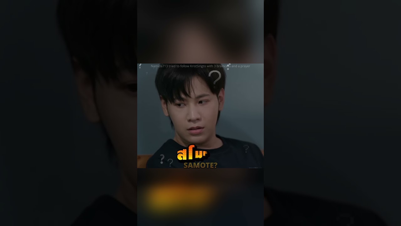 #KristSingto and no one screamed CUT?! 😭😂 #SingtoPrachaya #KristPerawat | Thai BL Crack Edit
