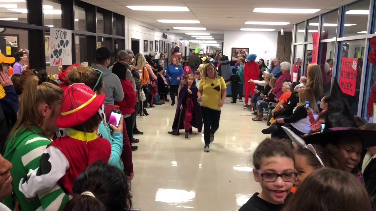 Sam Houston Elementary School Halloween Parade 2019