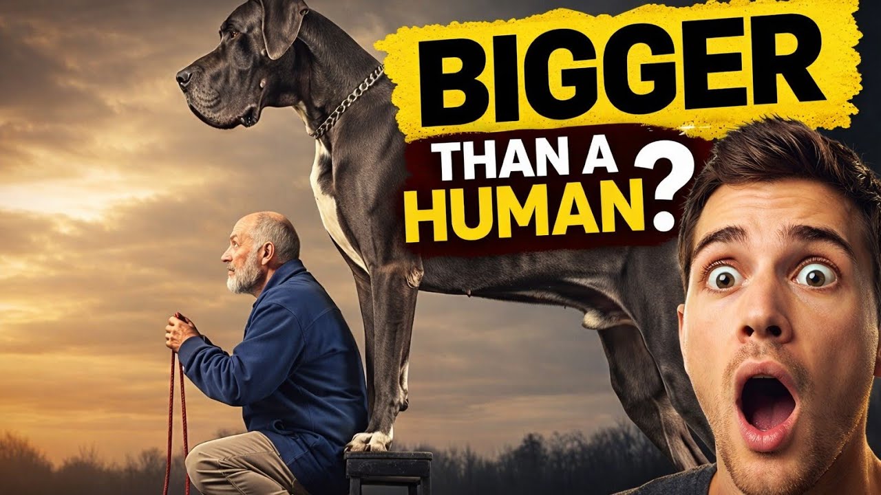 This Dog Is Bigger Than a Human 😲 (World’s Largest Breeds)