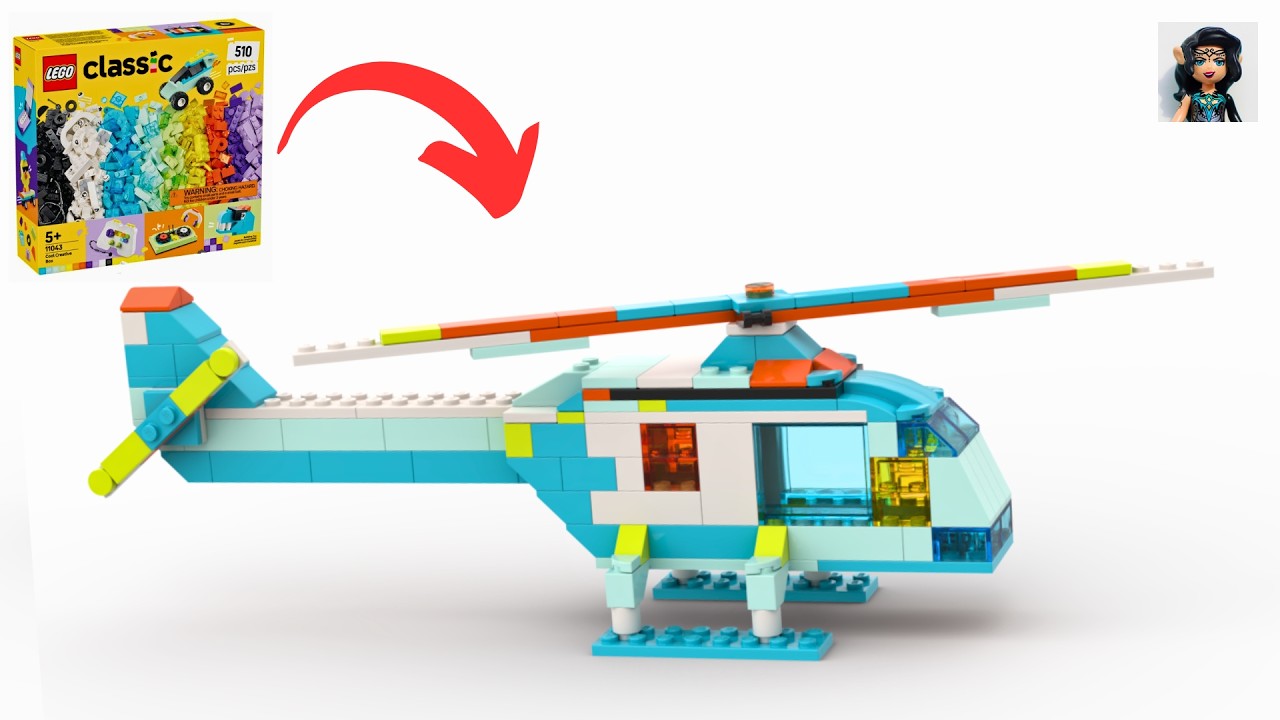 HELICOPTER 🚁 Lego classic 11043 ideas How to build
