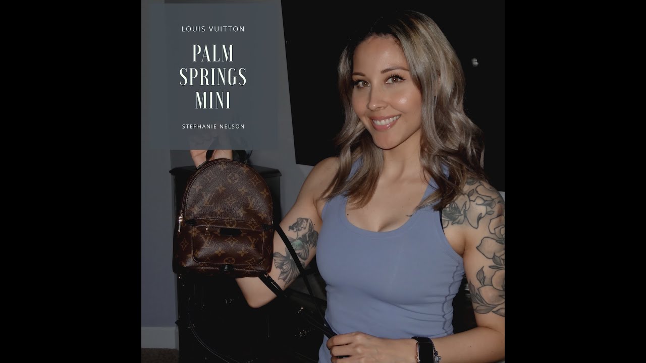 Louis Vuitton Palm Springs Mini, is it worth it? | what fits inside and ways to carry