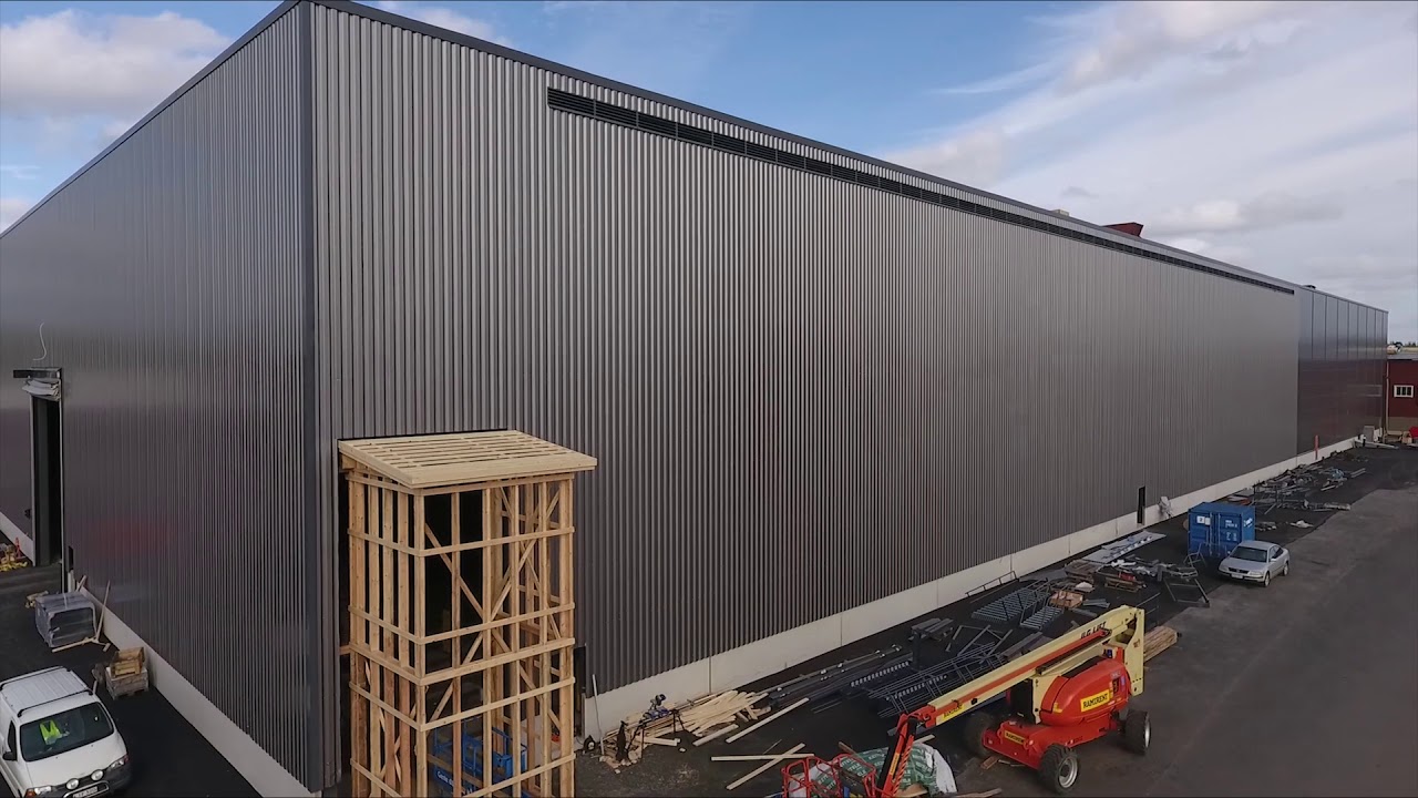Ter&auml;srunko, kantava profiilipelti, Keitele Timber Oy, Alaj&auml;rvi