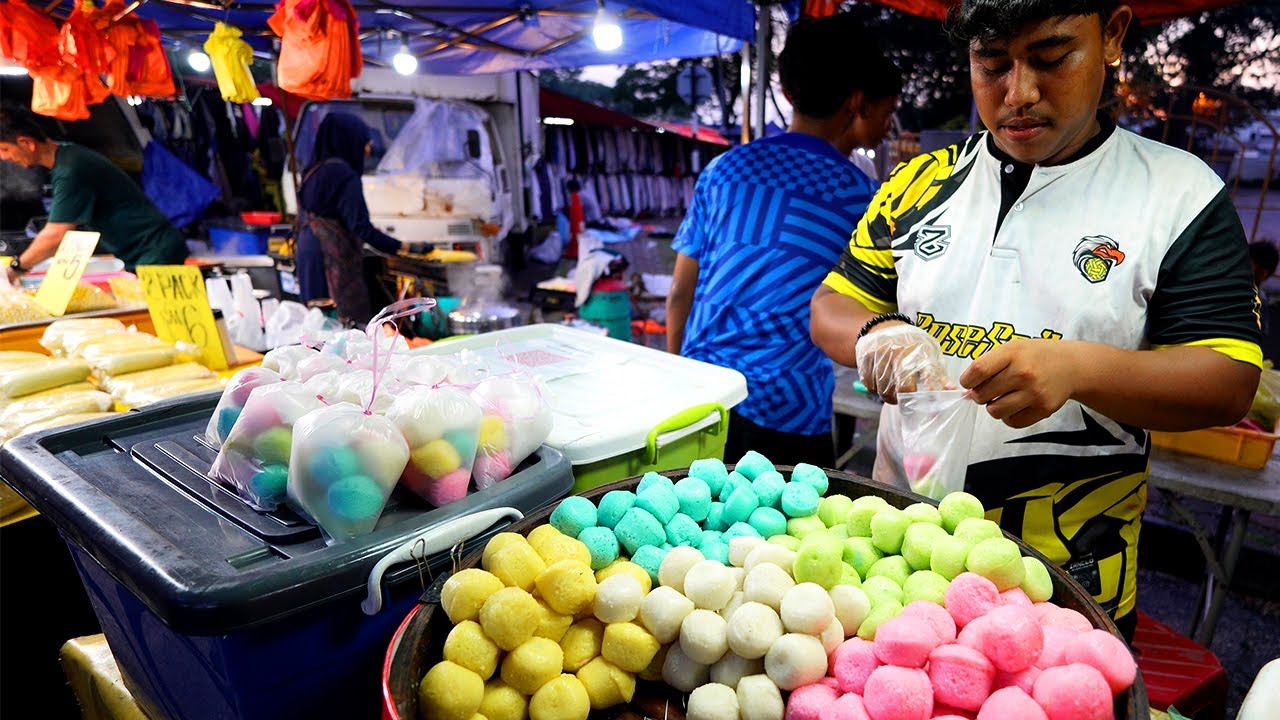 🇲🇾 MUST-TRY Halal Street Food at Puchong Indah Night Market — Crazy Cheap & Super Delicious!