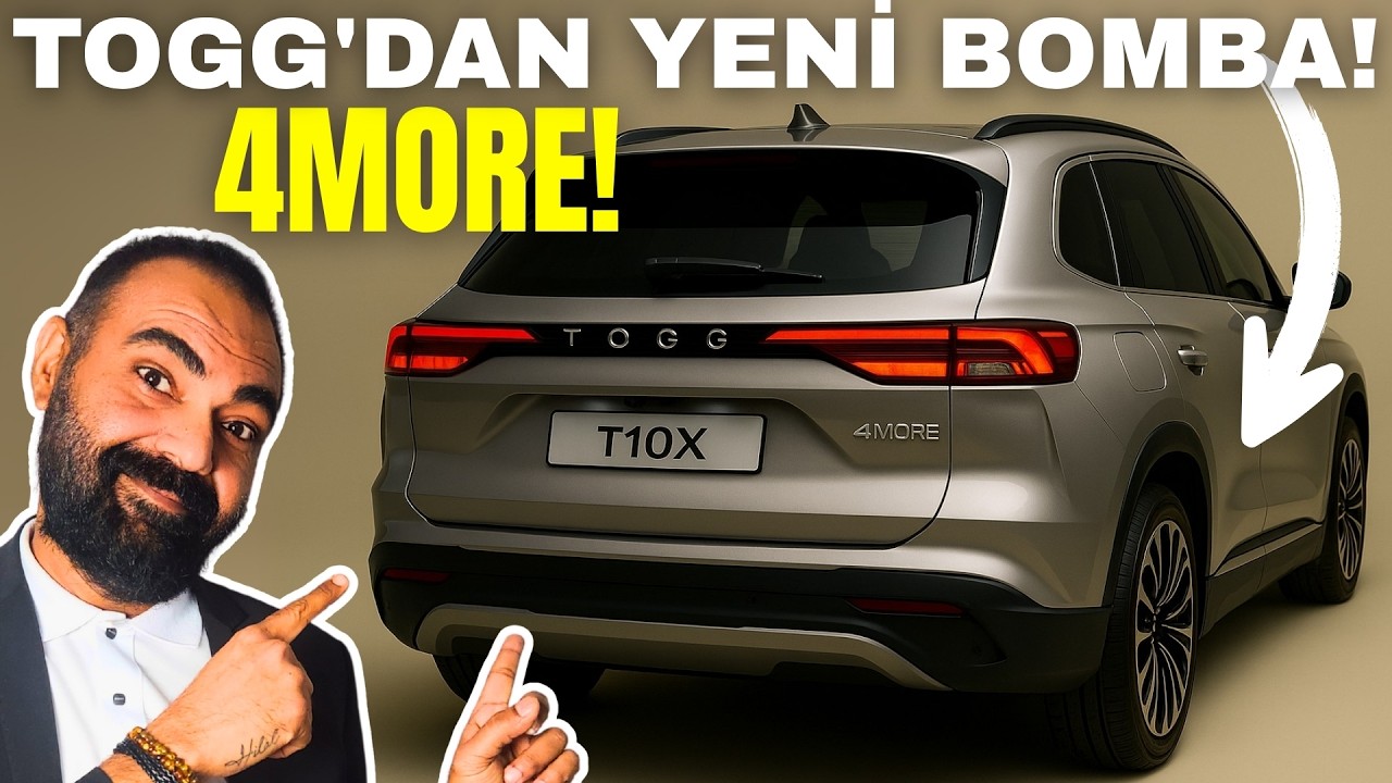 TOGG 4More Geldi! D&ouml;rt &Ccedil;eker Canavar Mı Oluyor? T10X&rsquo;in Yeni Versiyonuna Hazır Mısınız? #togg #tesla