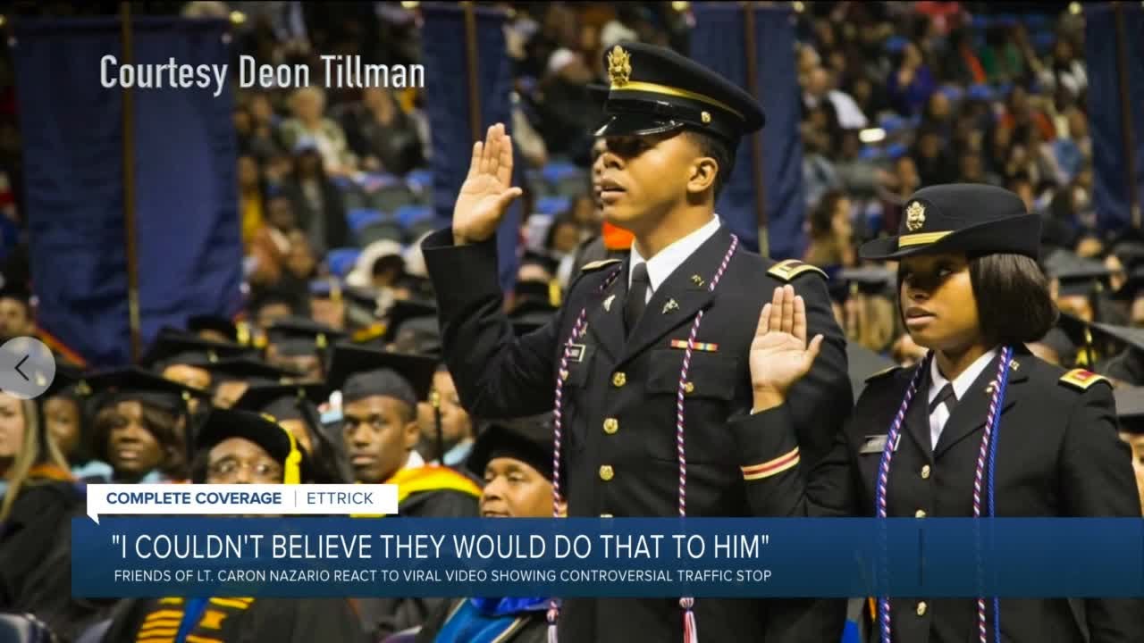 Lt. Caron Nazario is a Virginia State graduate