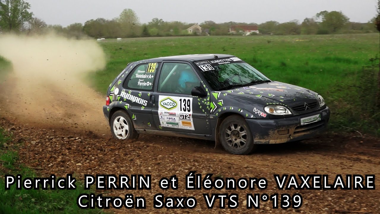 Rallye Terre des Causses 2024 -Citroën Saxo VTS N°139 - Pierrick PERRIN et Éléonore VAXELAIRE
