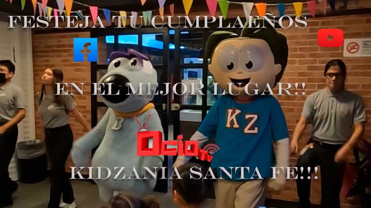 Te Gustaría Saber como es una Fiesta en #kidzania Santa Fe! Los Ociosos Te lo muestran!