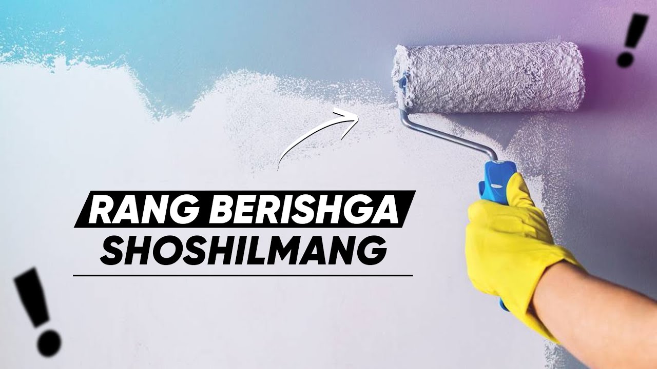 DEVORINGIZGA RANG TANLASHDA ADASHMANG! #uy #remont