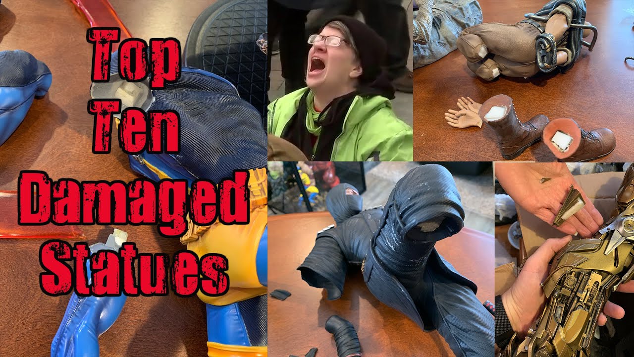 Top 10 BROKEN STATUES! How can you insure them?