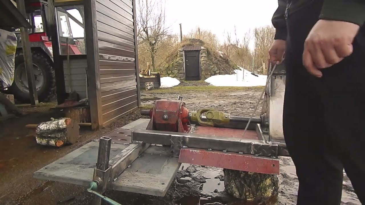 Самодельная ботвокосилка часть 2.