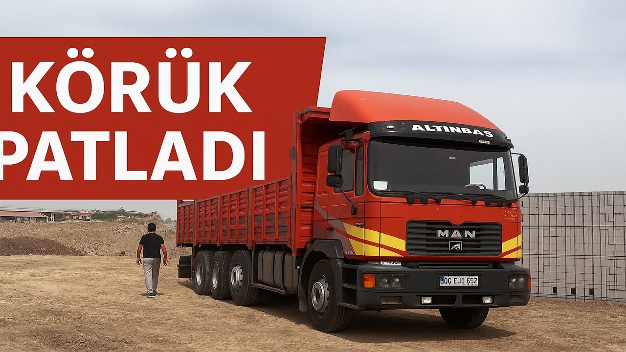 KÖRÜK PATLADI! Konya'dan Getirttim