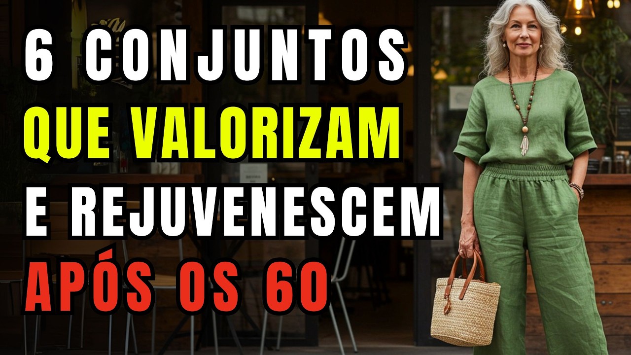 6 Conjuntos que Toda Mulher de 60+ Deveria Ter no Armário