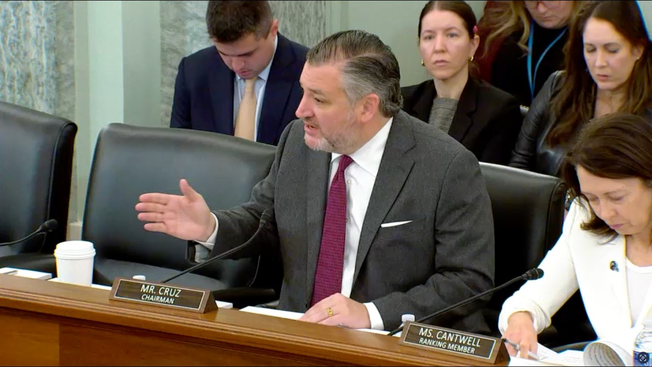 Sen. Ted Cruz Delivers Remarks on the Future of Self-Driving Cars