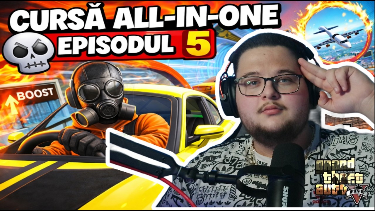 Încercăm o cursă cu de toate în GTA V [#5]