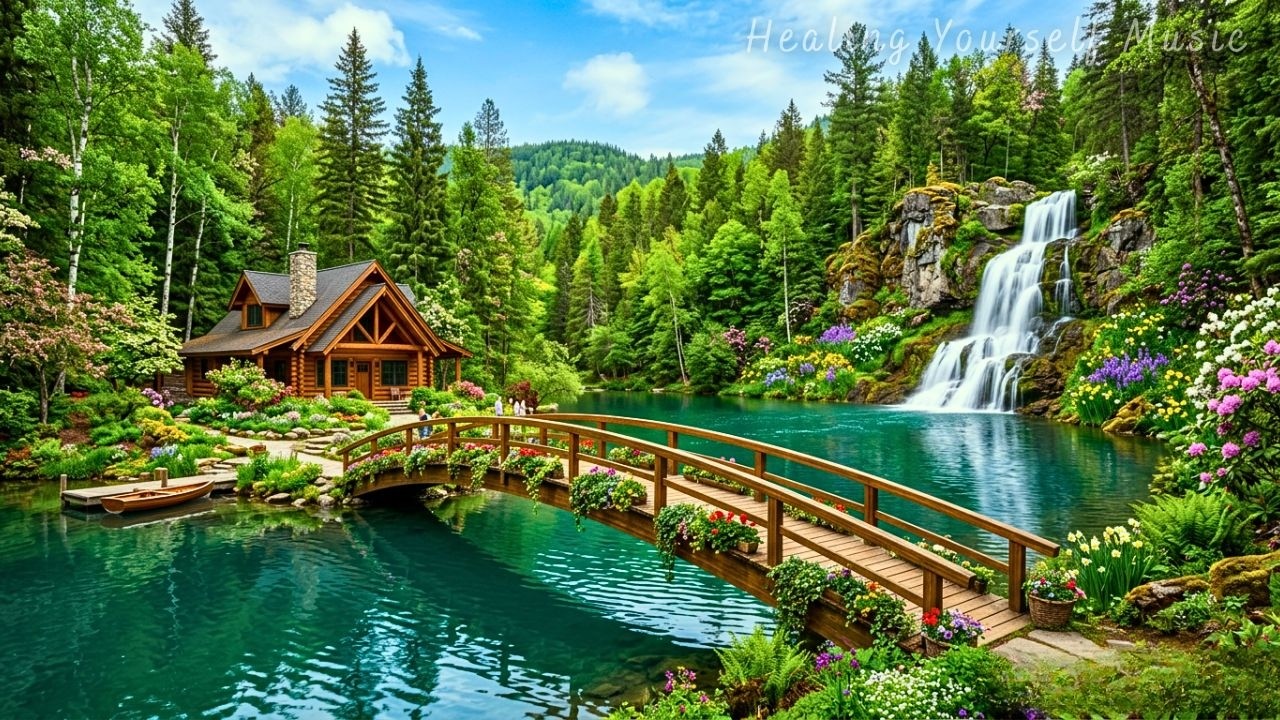 Восстановите свою нервную систему🌿 Успокаивающая музыка для снятия тревоги и умиротворения ума
